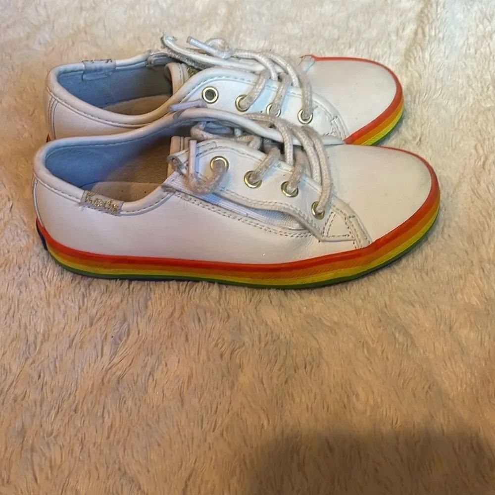 Child’s leather rainbow kids, size 10M